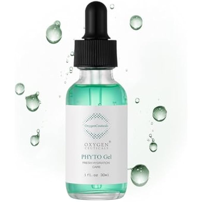 OxygenCeuticals PHYTO GEL 30ML/1OZ | KOREAN OIL FREE FACIAL SERUM | FOR GLOWING, HEALTHY SKIN - Image 1